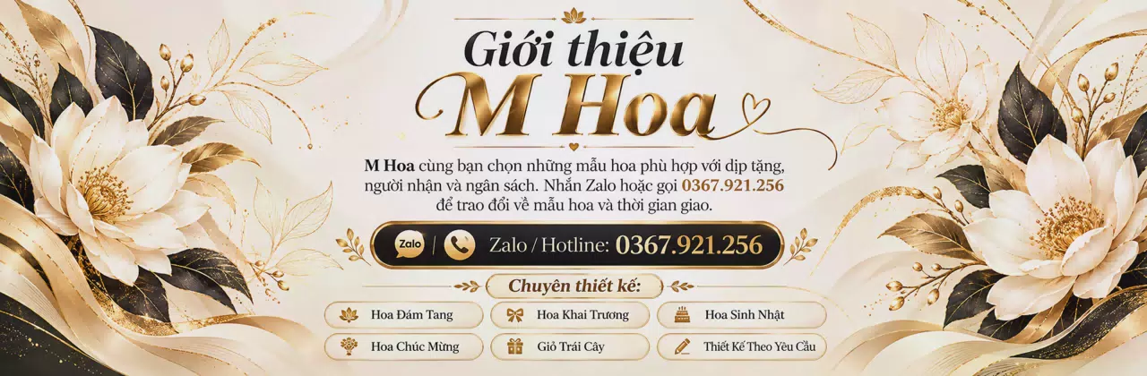 Ảnh bìa Shop hoa tươi Xã Vạn Thắng Khánh Hoà - Hoa cho những dịp đáng nhớ